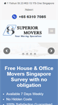 Mobile Screenshot of movers.com.sg