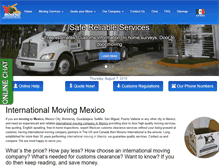 Tablet Screenshot of movers.com.mx