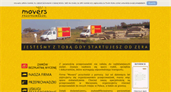 Desktop Screenshot of movers.pl