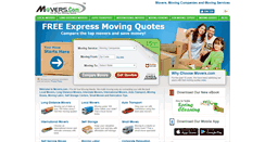 Desktop Screenshot of movers.com